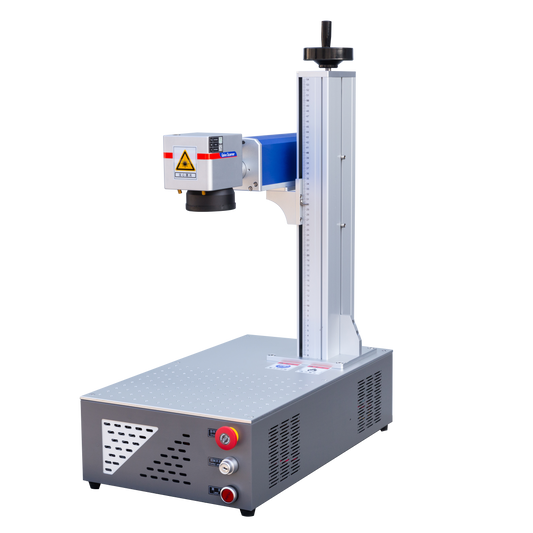 50w Auto High Speed Fiber Laser Marking Machine Fiber Laser Engraver Laser Marker On Metal