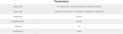 Display of ingenuityivery promisingSingle table laser machine for cutting thick metal XTC-F2560W
